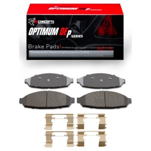 Ford Crown Victoria Brake Pads - Front - R1 Concepts - Optimum OE - `03-`11